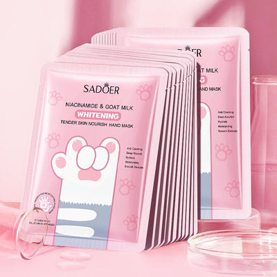 Whitening Cat's Paw Hand Care Moisturizing Skin Rejuvenation Hand Mask CuddleNest Enterprise