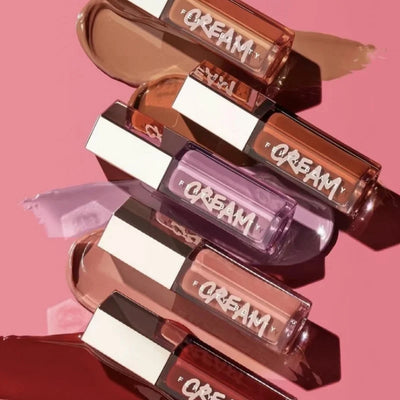 Fashion Fenty Beauty Lip Glaze Moisten Shine Glitter Lip Plumper Makeup For Beginner Liquid Lipstick Female Makeup Cosmetics Revive